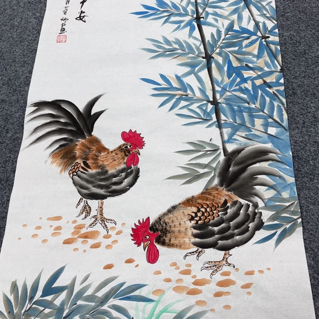 国画我的小伙伴们都在等