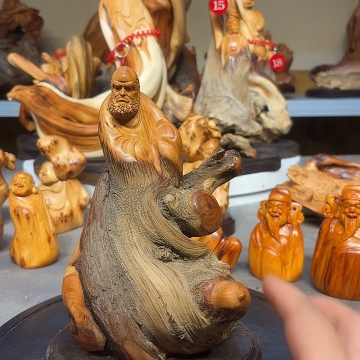 木***秋柏木太行崖柏达摩祖师爷