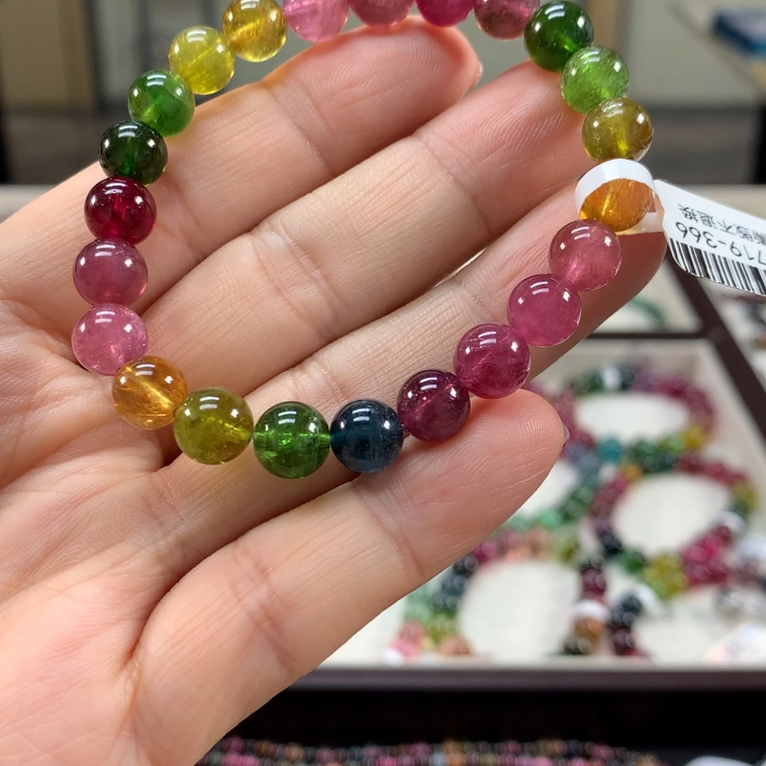 未镶嵌碧玺手链8.2左右