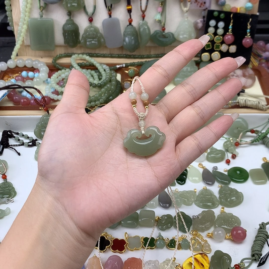 吊坠(不含链)未镶嵌和田玉