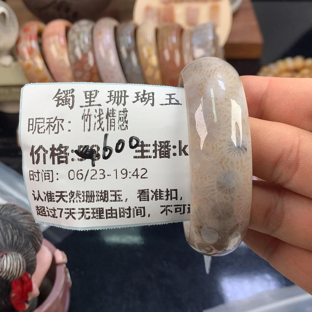 【闪购商品】硅化珊瑚（珊瑚玉）未镶嵌颈饰竹**感