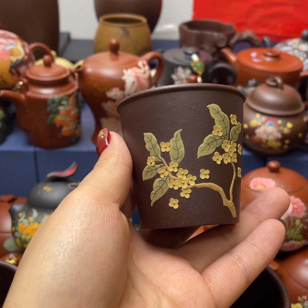 茶杯紫砂紫砂主人杯100cc