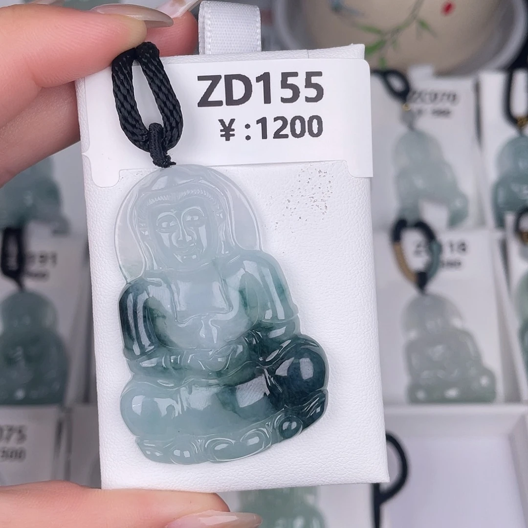 翡翠未镶嵌颈饰zd155