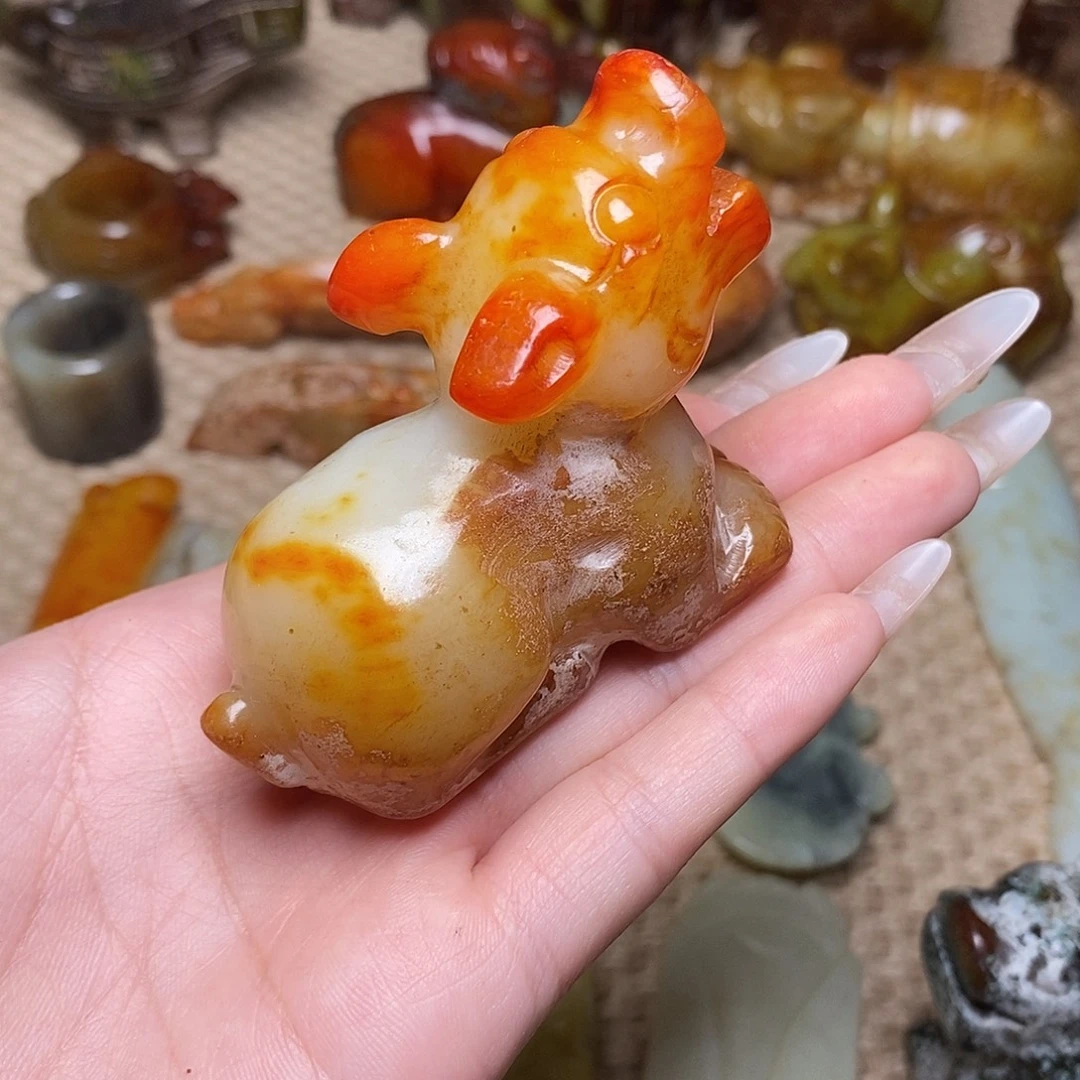 未镶嵌蛇纹石玉颈饰