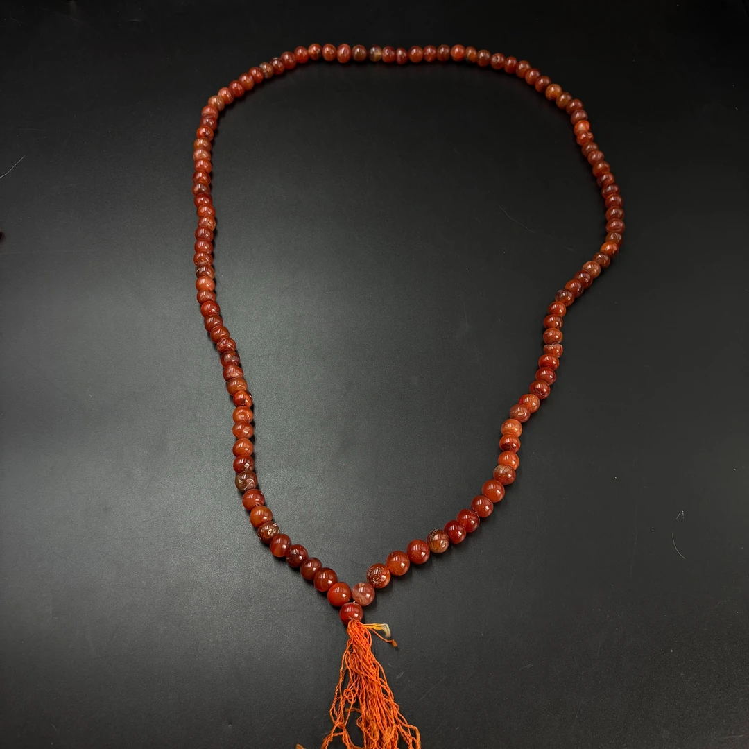 YG235  清 玛瑙串