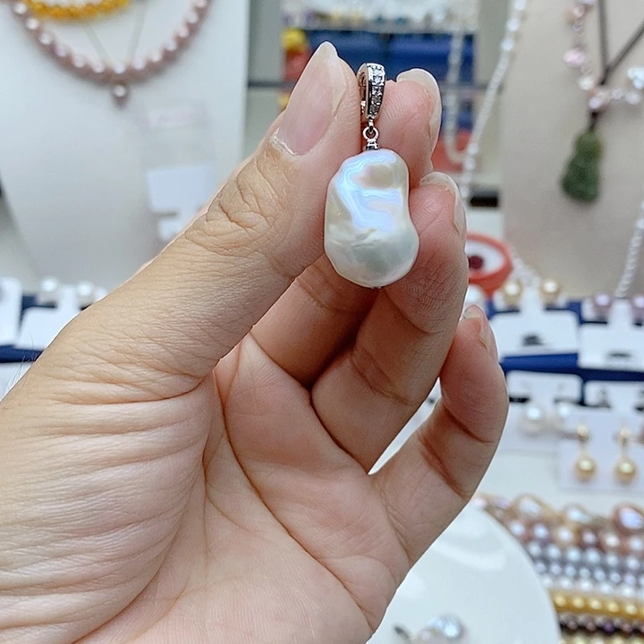 淡水珍珠未镶嵌颈饰