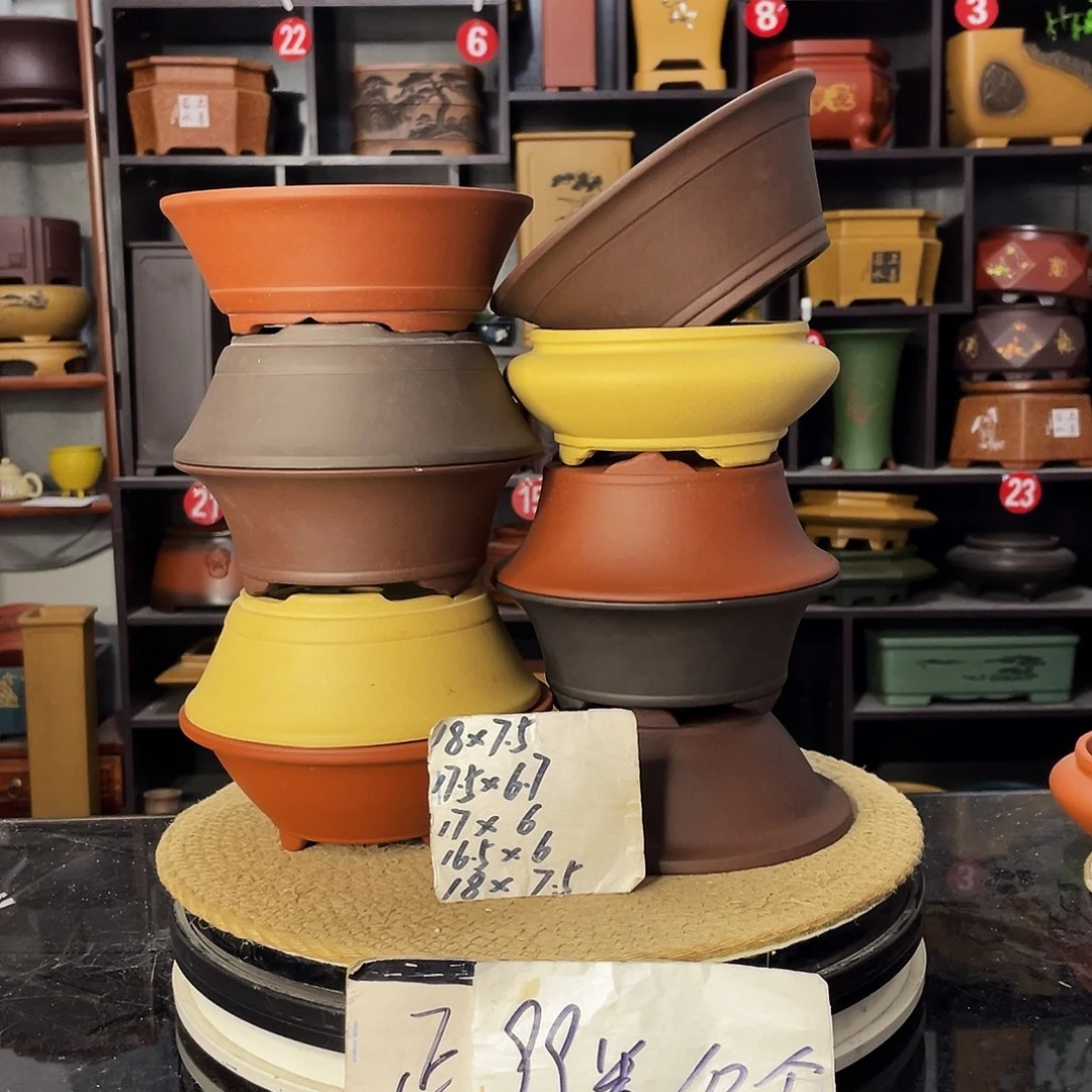 D-盆尚好紫砂花盆