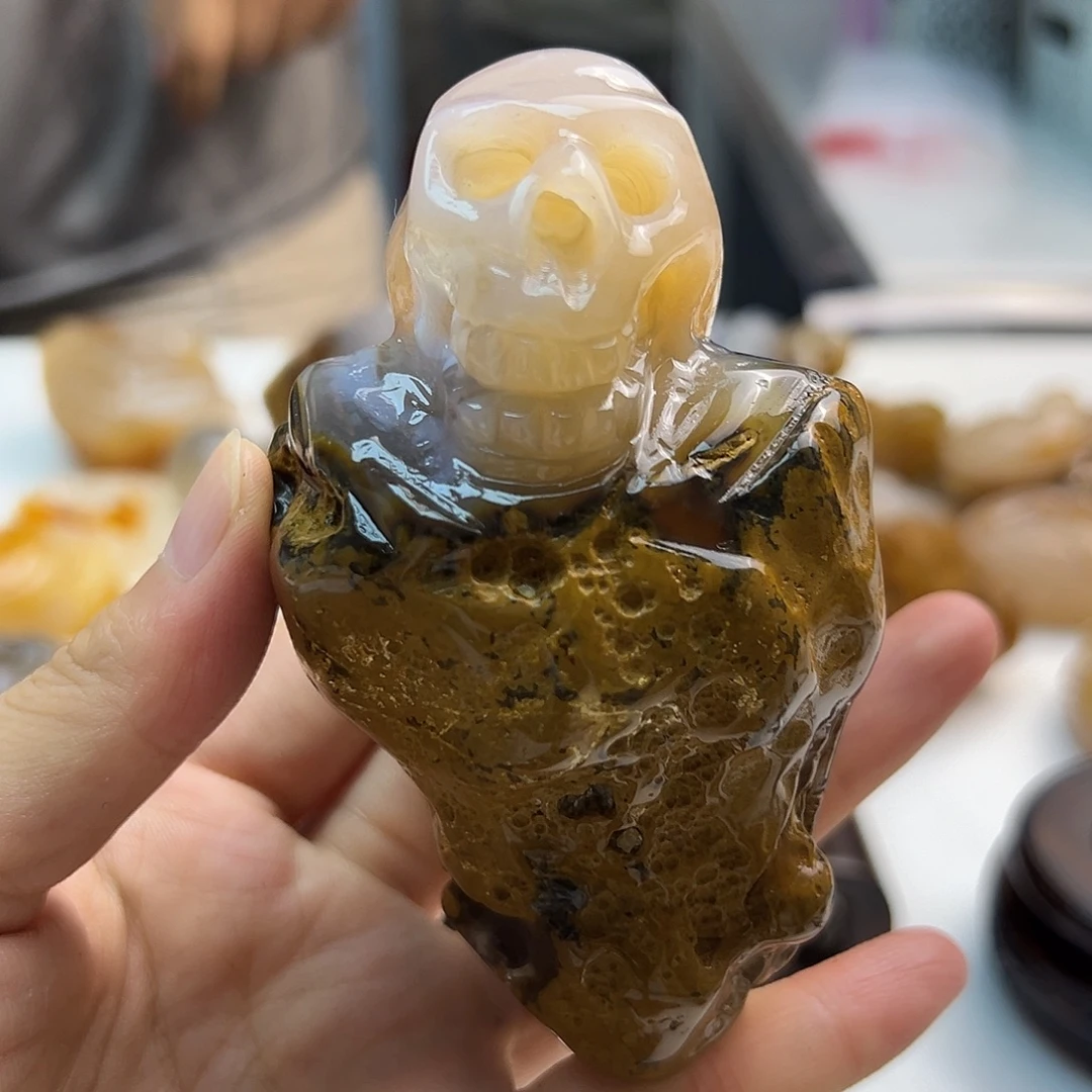 玛瑙/玉髓未镶嵌颈饰