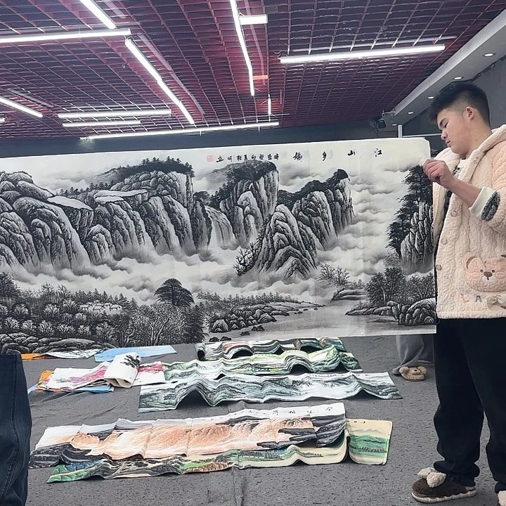 国画无毛或被短硬的柔