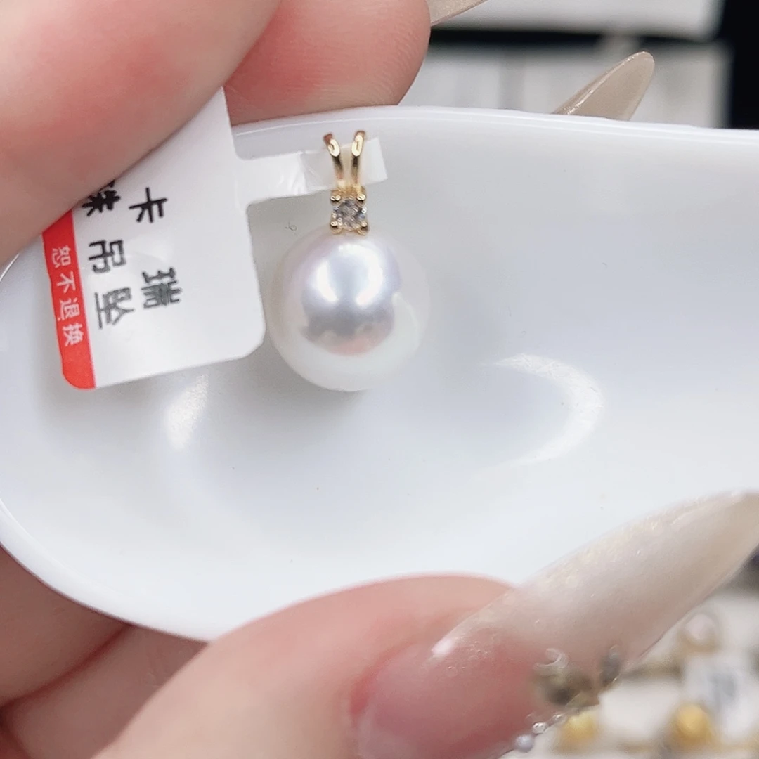 吊坠(赠链)淡水珍珠合金