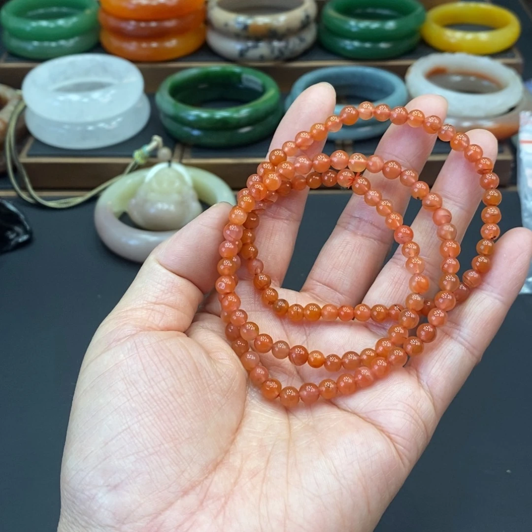 未镶嵌手链0.6玛瑙/玉髓