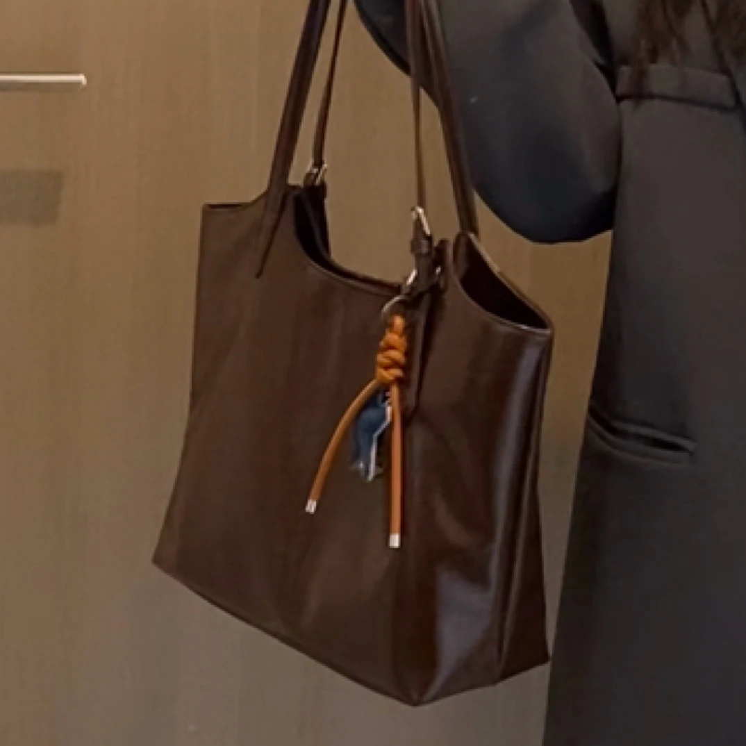 复古学院风气质韩式小众休单肩包托特包时尚