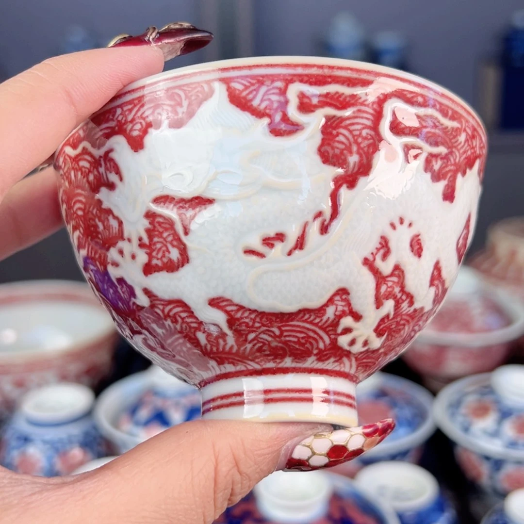 杯子景德镇毛仔柴窑主人杯