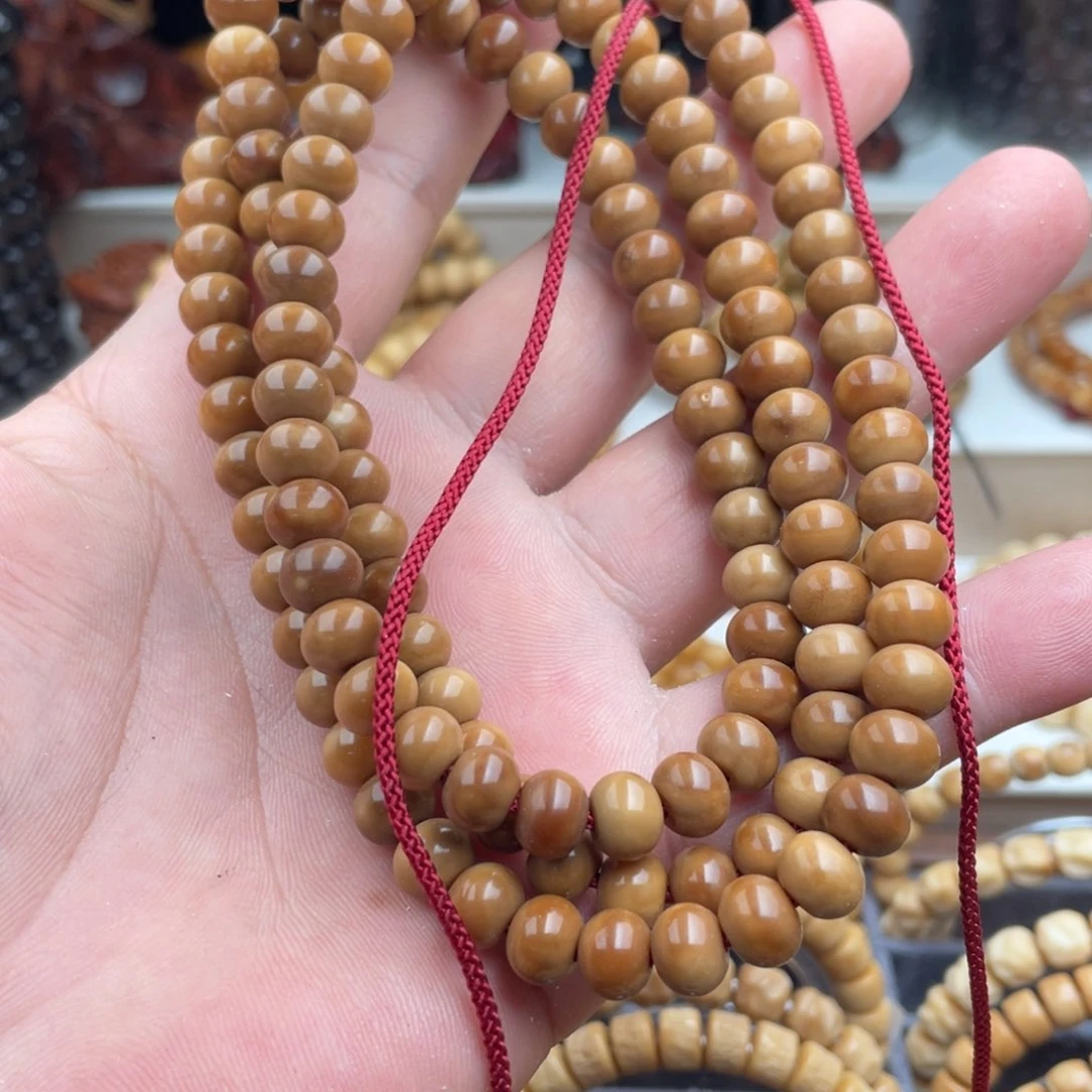 菩提根/象牙果吊坠10年龙脊老料9*7苹果长串无科技