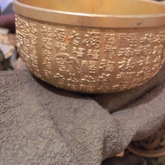 清***清闪电购铜摆件工艺品