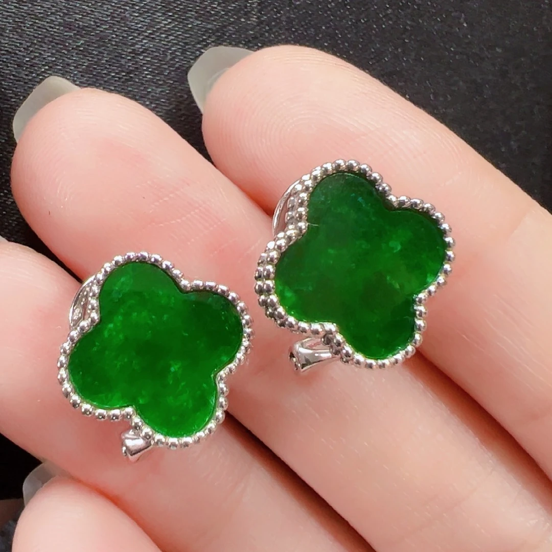 翡翠未镶嵌耳饰签收后24小时鉴赏期