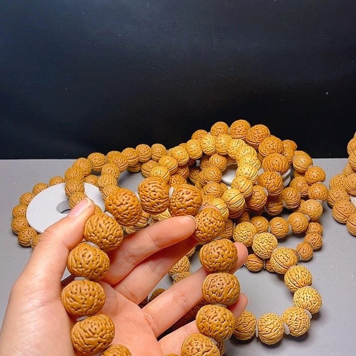 海***青桃核吊坠桃核磨盘