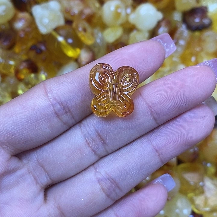吊坠橄榄核蝴蝶116