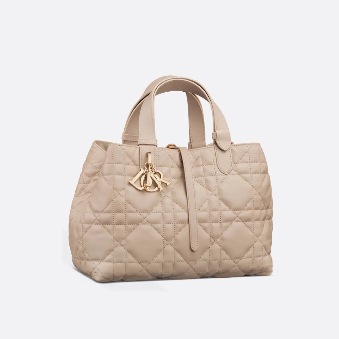 未使用 DIOR/迪奥 全新全套迪奥土著淡金色小香风奢侈