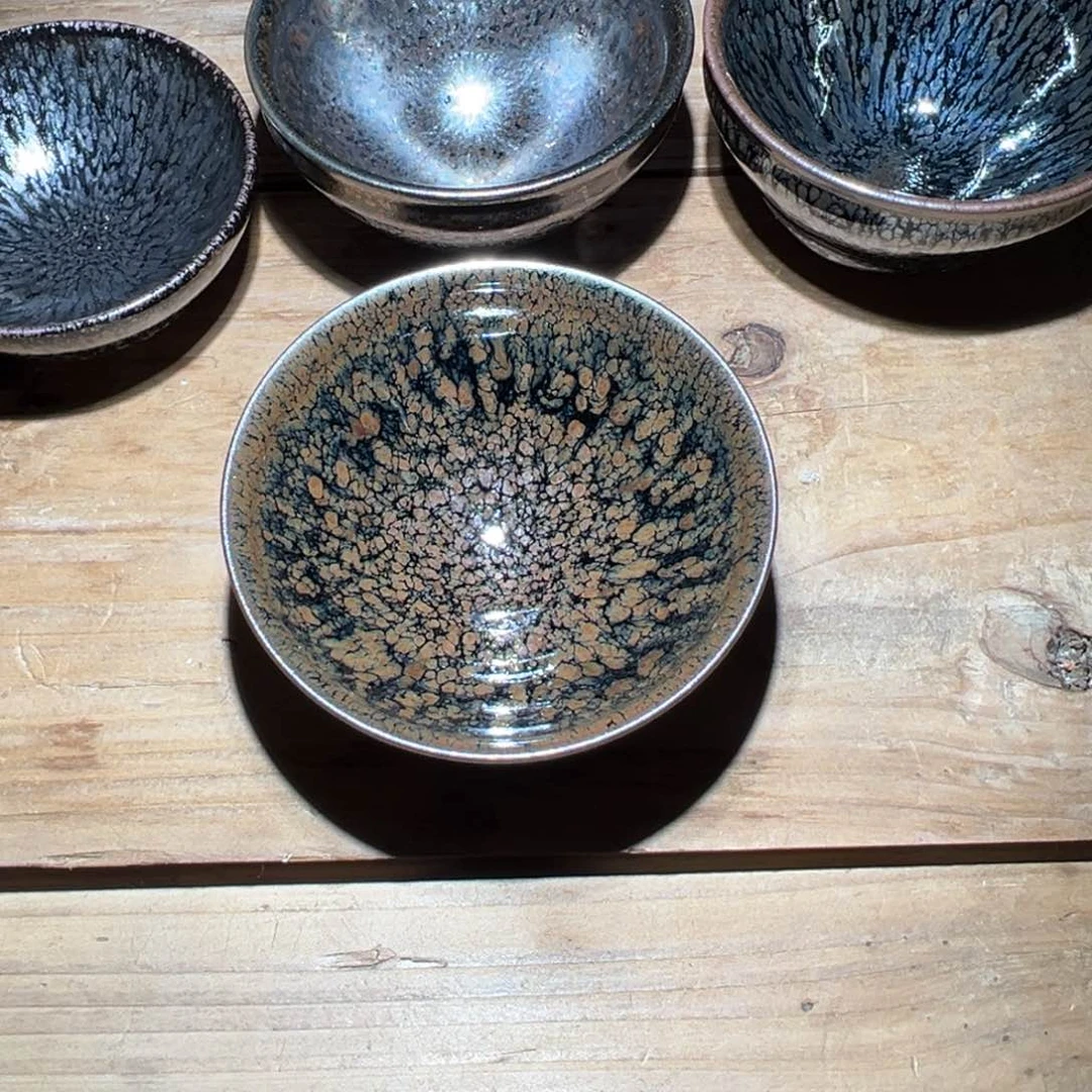 茶盏老木头柴烧精选建盏82