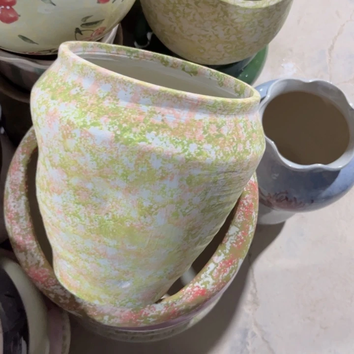 瓷片口17高24瑕景德镇陶瓷