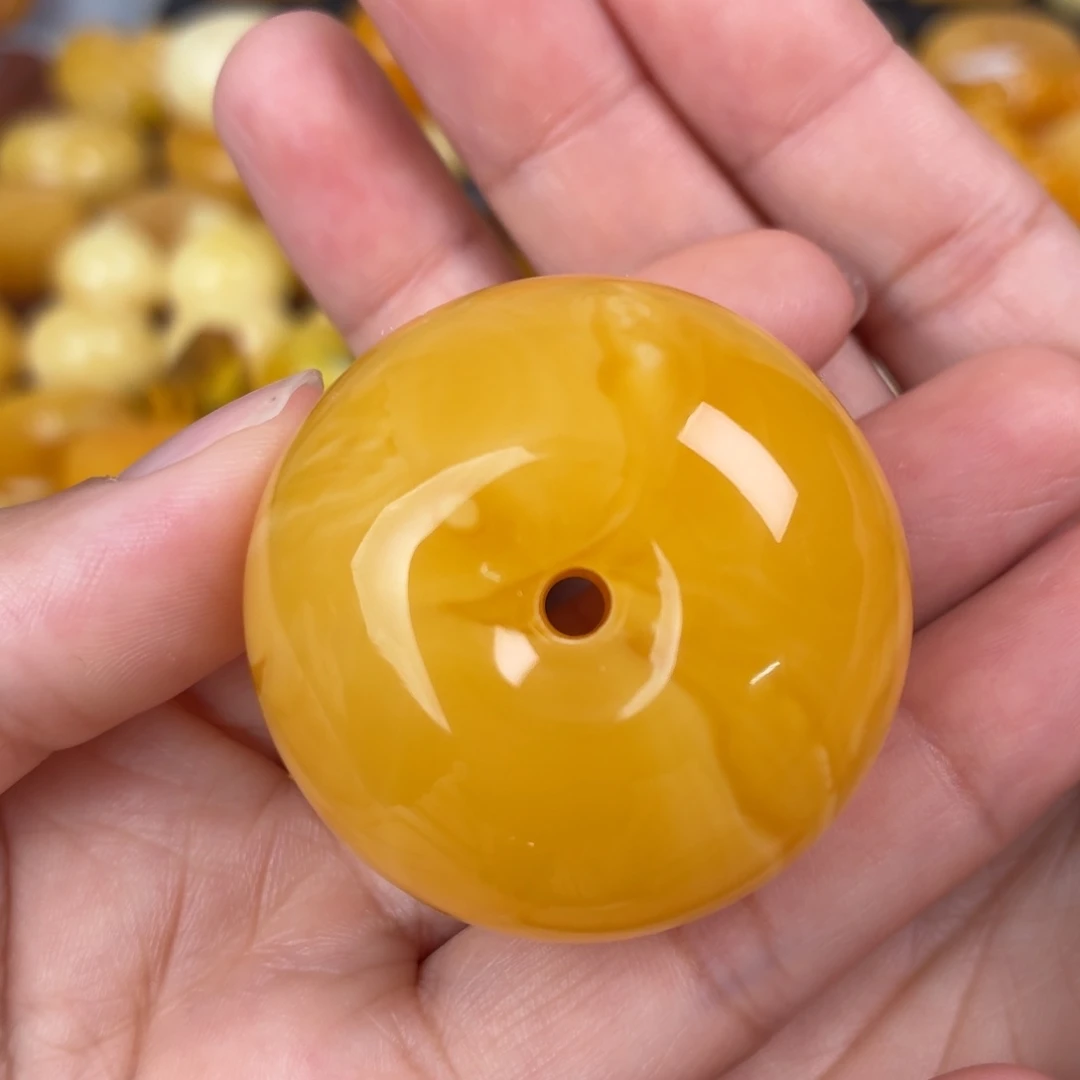 蜜蜡未镶嵌吊坠(不含链)浓蜡扣