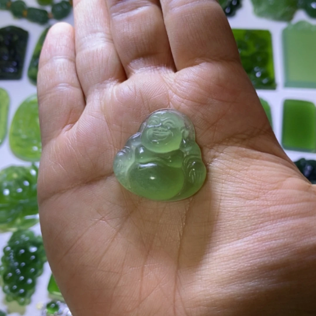 【闪购商品】未镶嵌蛇纹石玉颈饰