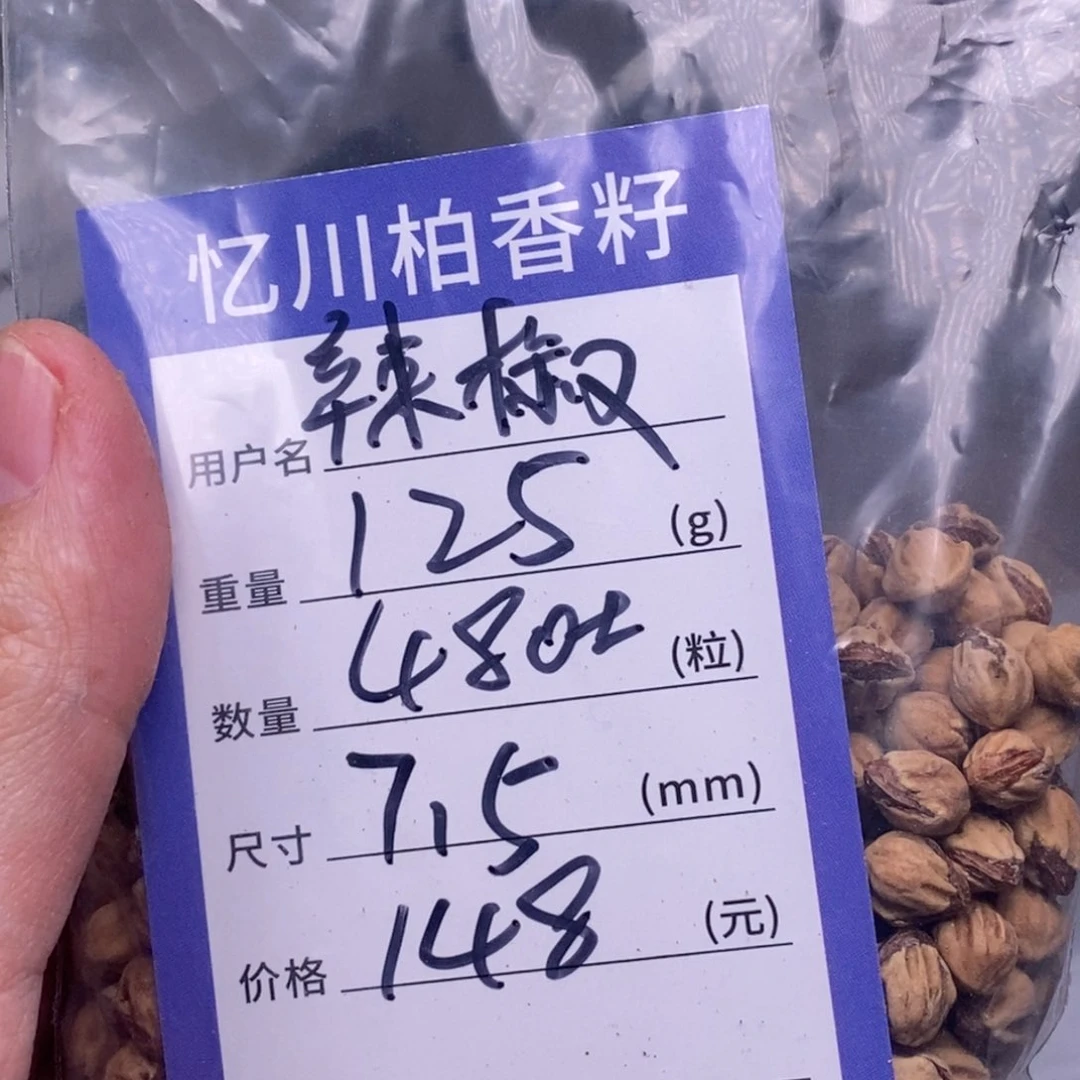 柏香籽/百香籽吊坠辣****椒