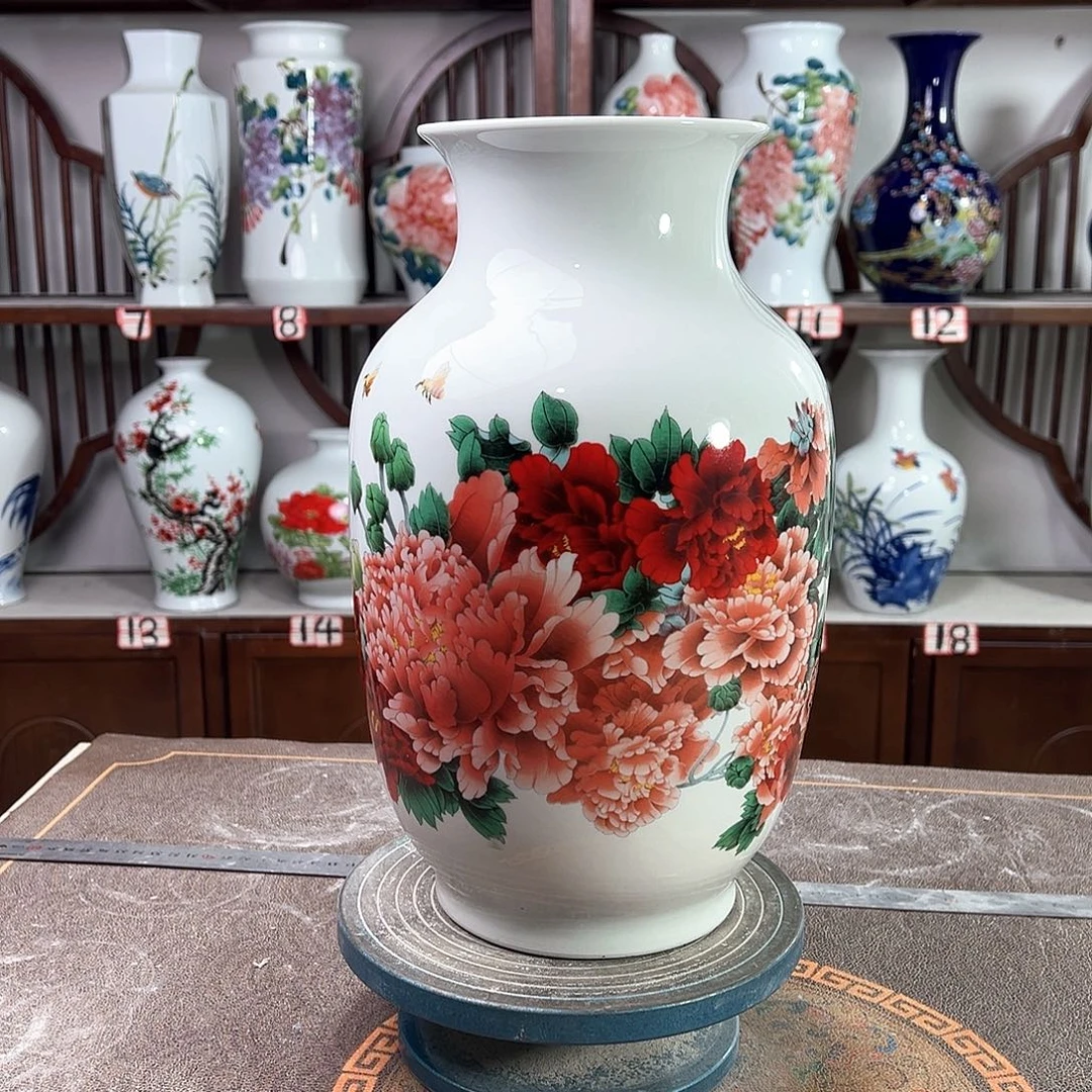 摆件陶景德镇陶瓷大冬国色