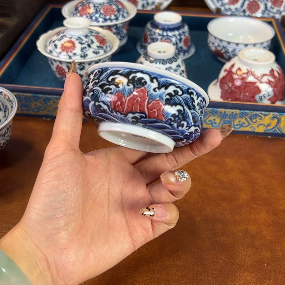 景德镇陶瓷手工手绘