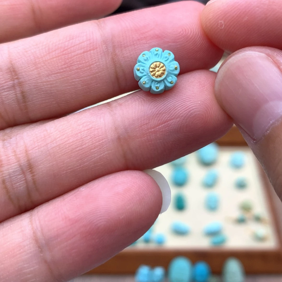 绿松石未镶嵌3配饰