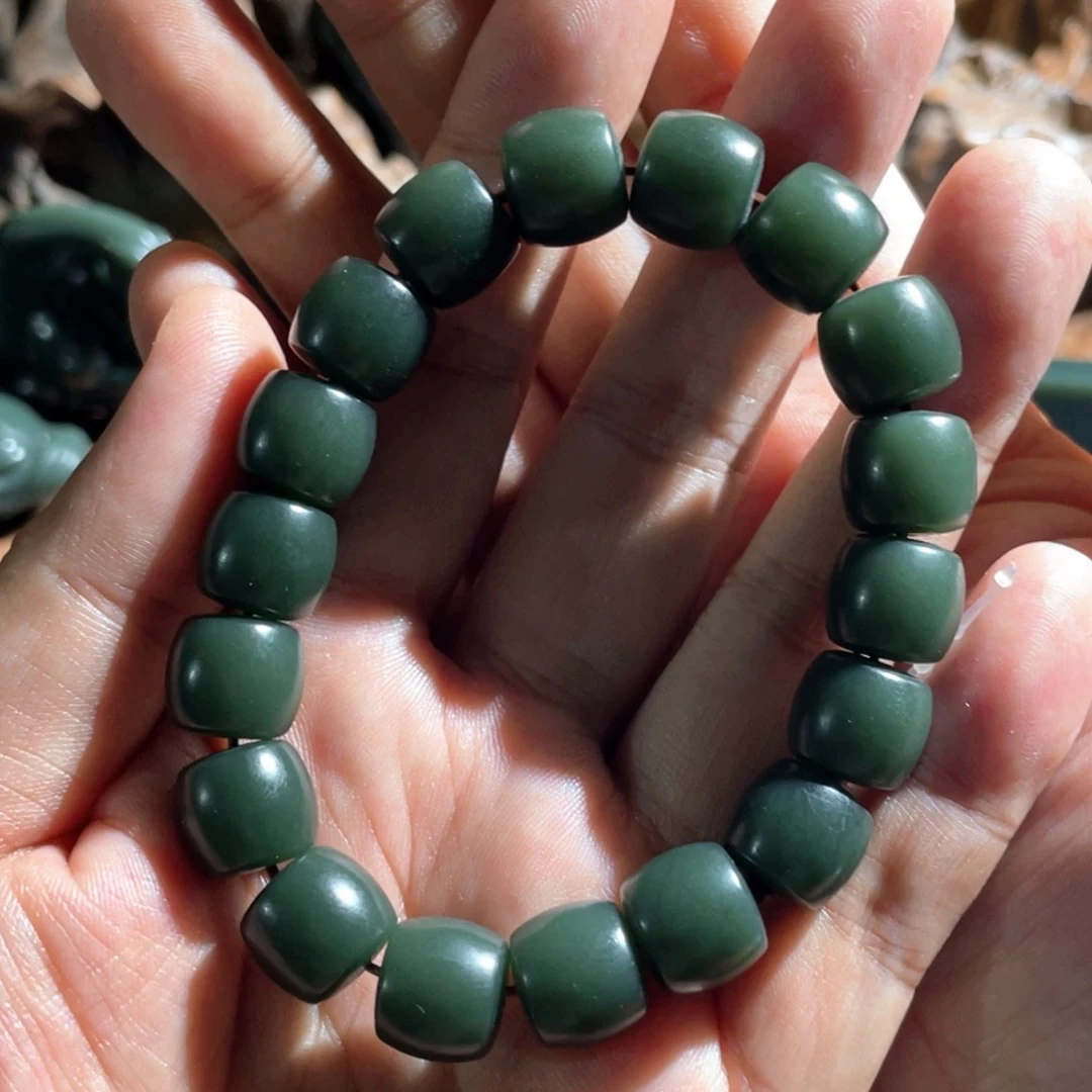 千***花手链未镶嵌和田玉