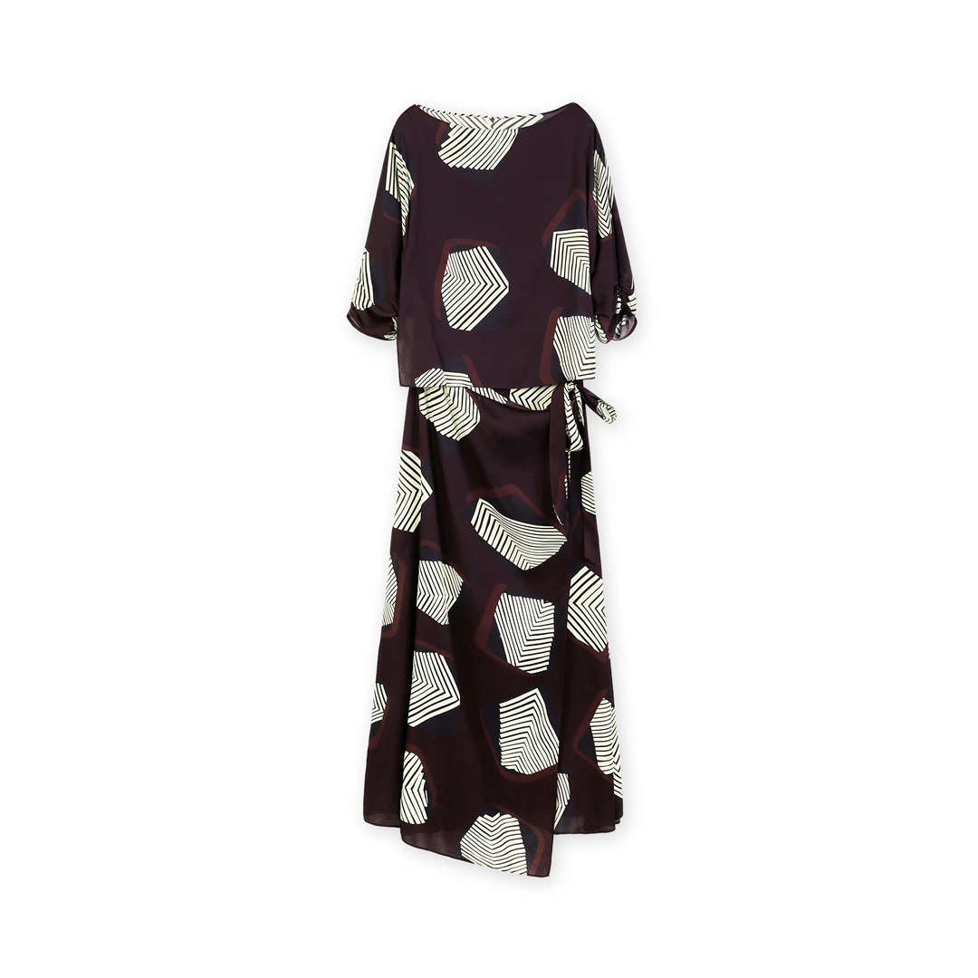 2025款桑蚕丝连衣裙YJHY-H962120