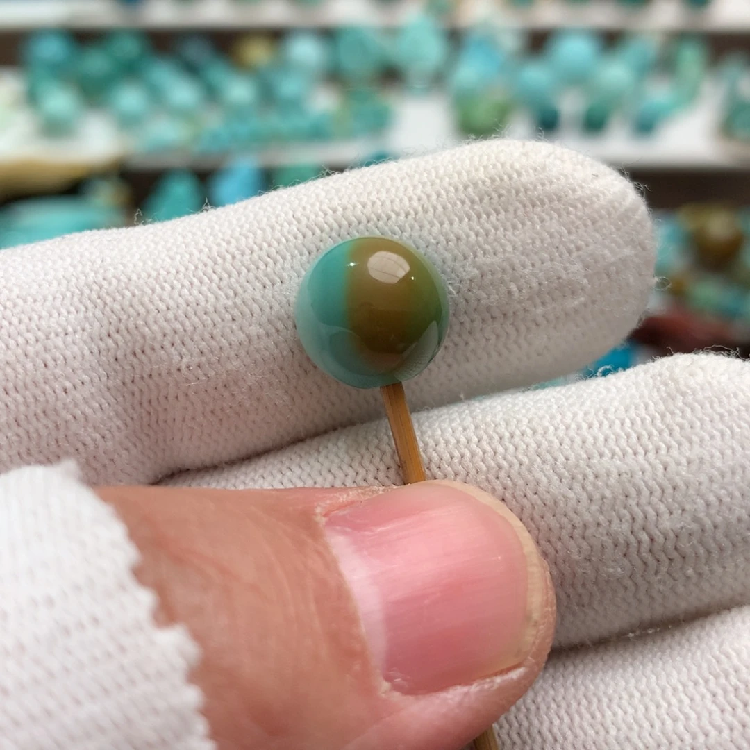 绿松石未镶嵌散珠