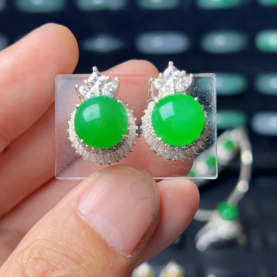 定制翡翠未镶嵌蛋面