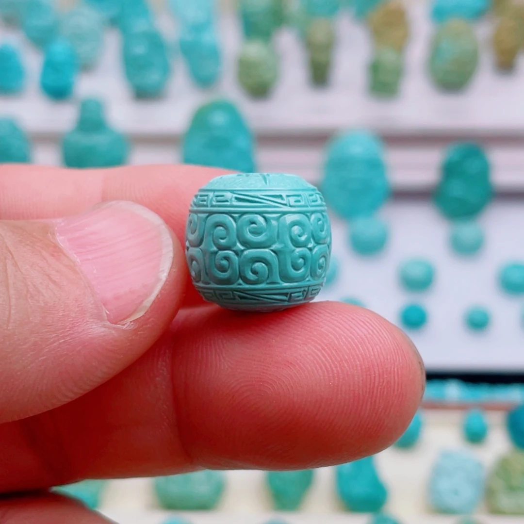 史***比绿松石未镶嵌吊坠(不含链)