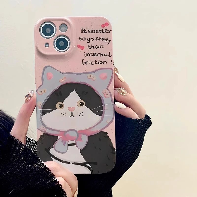 菲林软壳防摔帽子动物适用苹果16华为reno13小米15vivox200 1加