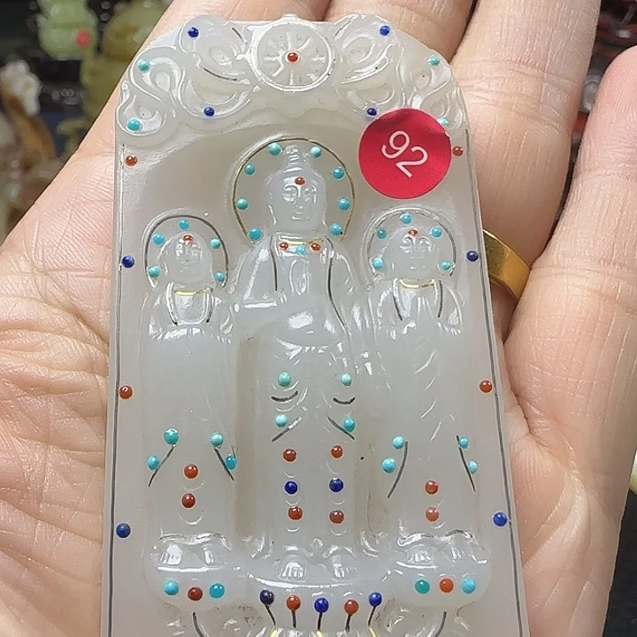 和田玉（糖玉）未镶嵌挂件?****?