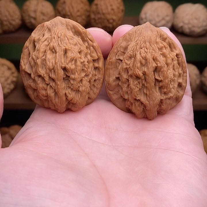 文玩核桃吊坠全品无修麦穗虎头