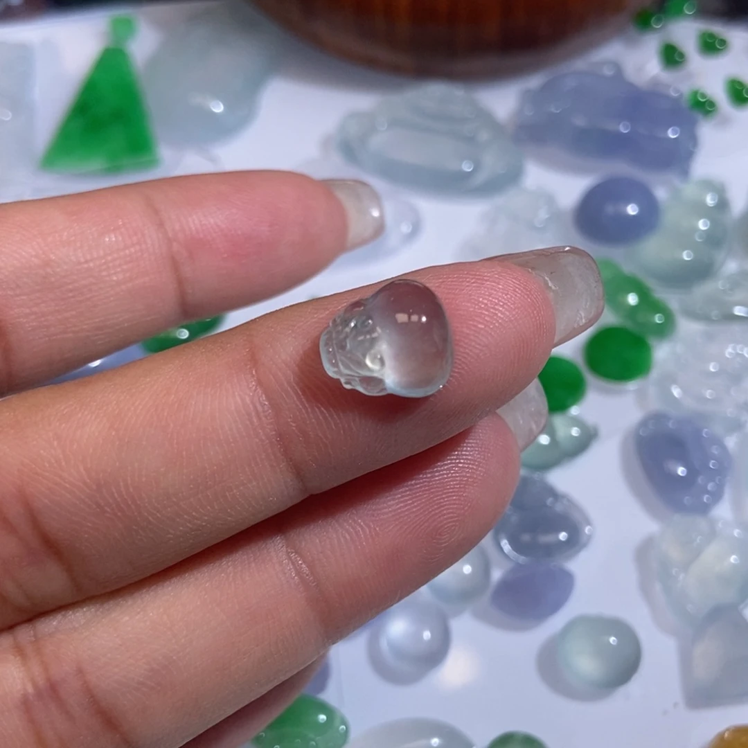 未镶嵌定制翡翠翡翠10.7/9.5/4.7