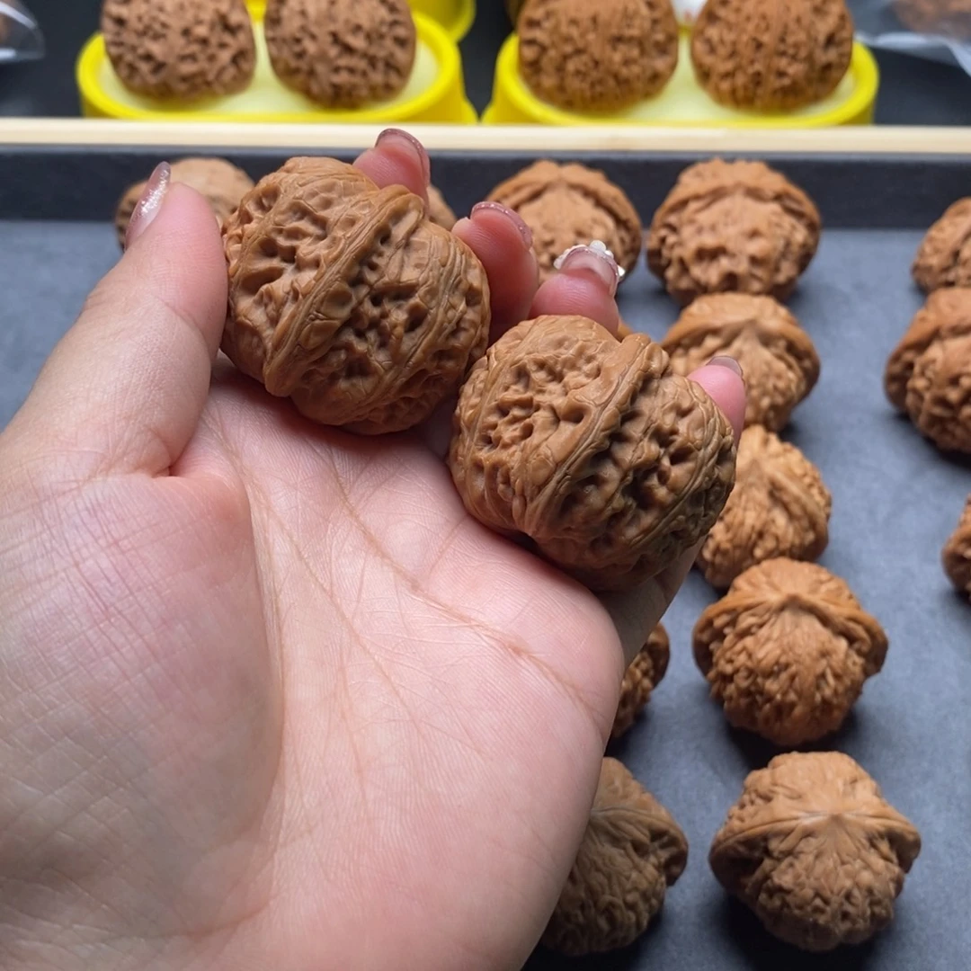 一***二吊坠文玩核桃平谷元宝41