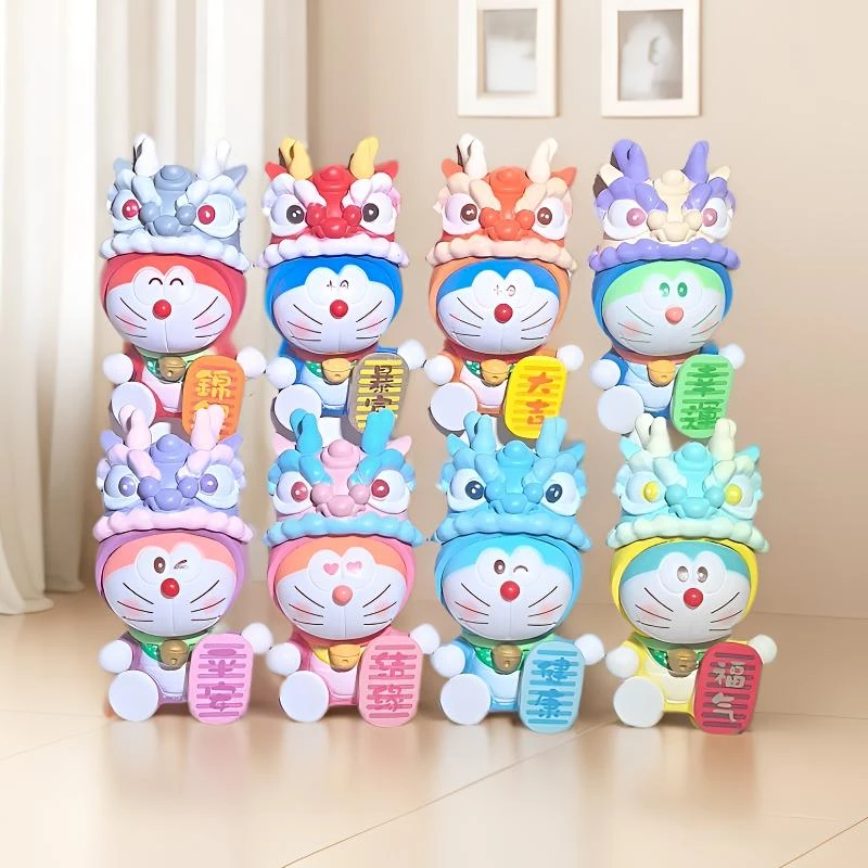 【哆啦A梦】集福大号手办盲袋摆件公仔