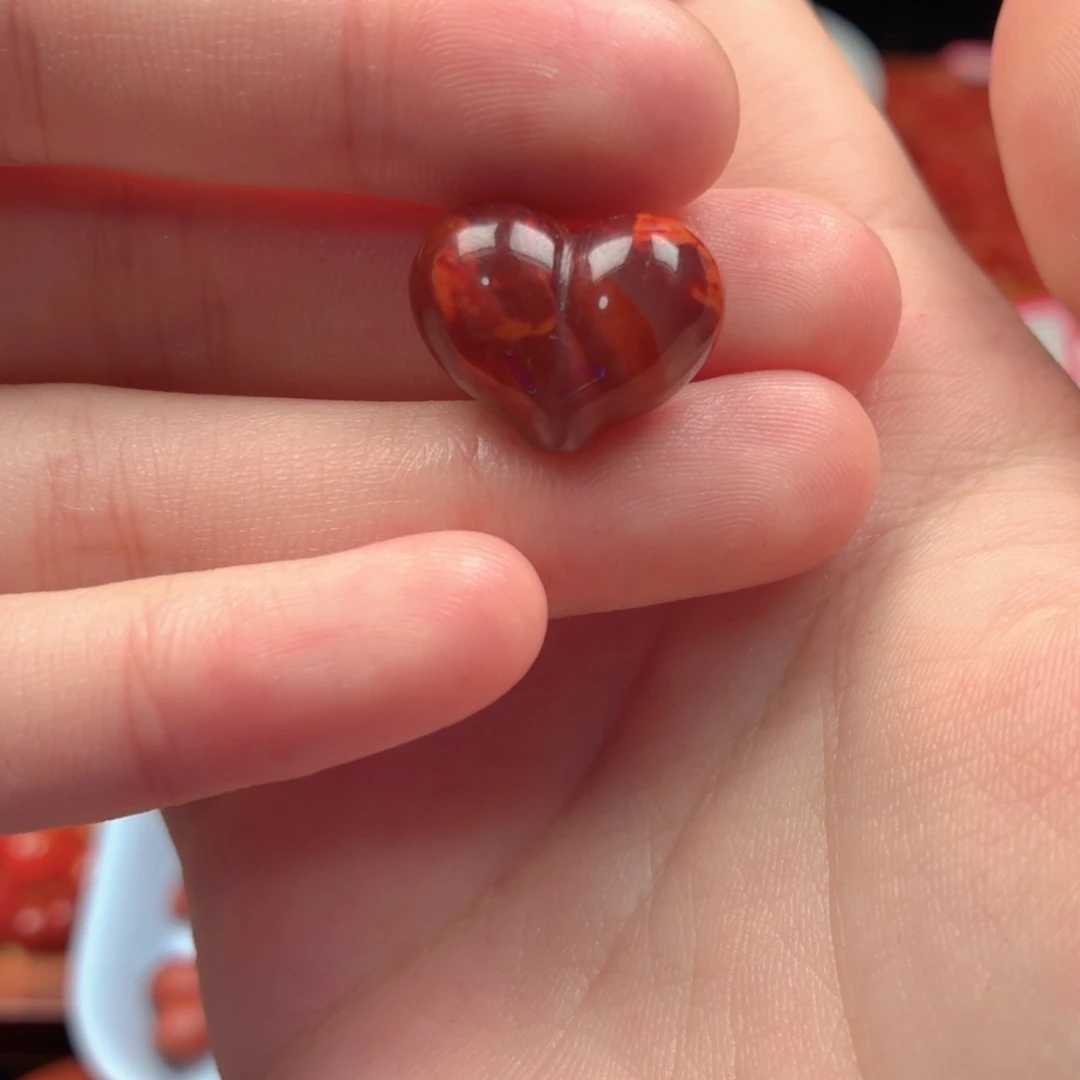 南红玛瑙合金颈饰微瑕不退换