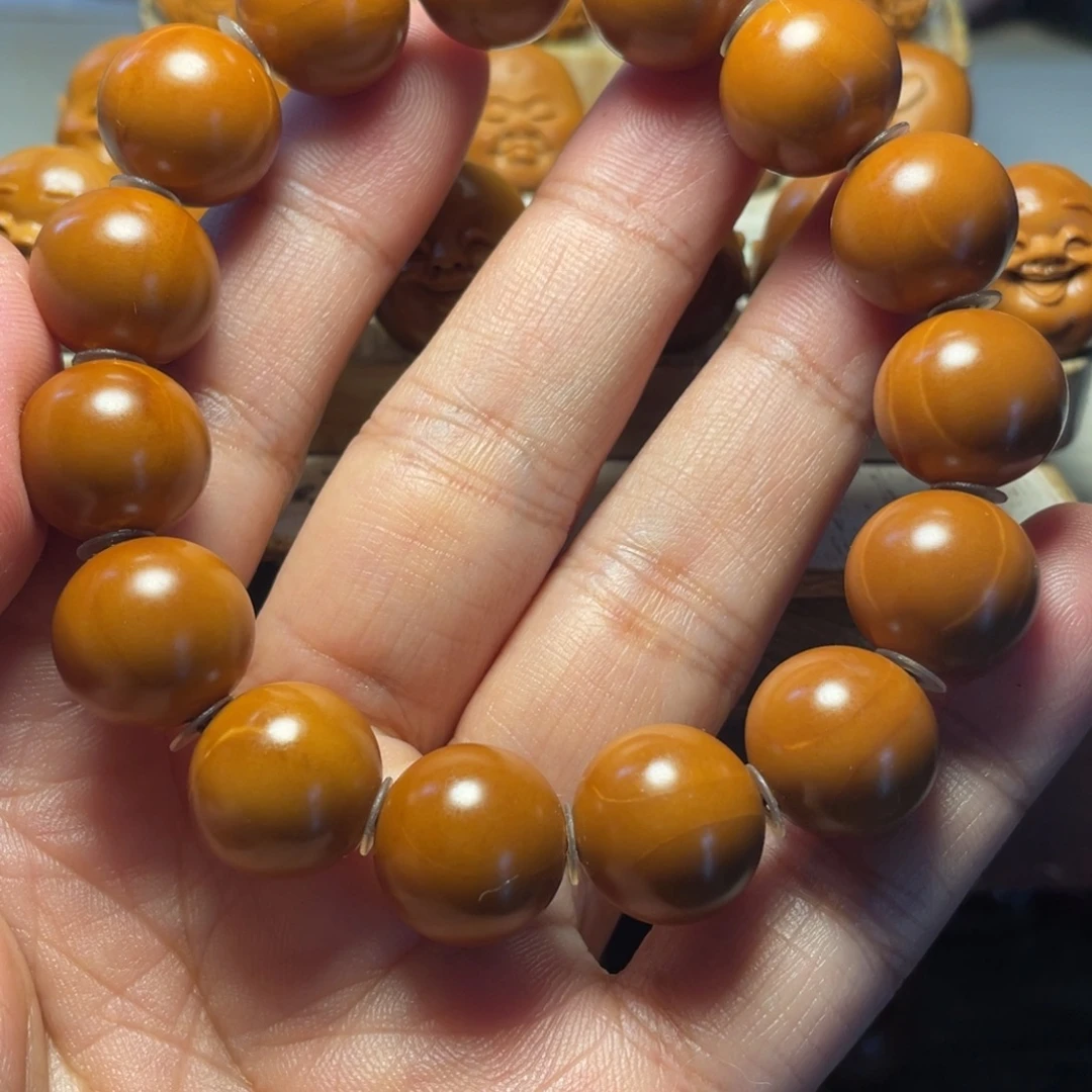 手串/手链橄榄核1.5铁核精品正圆光珠