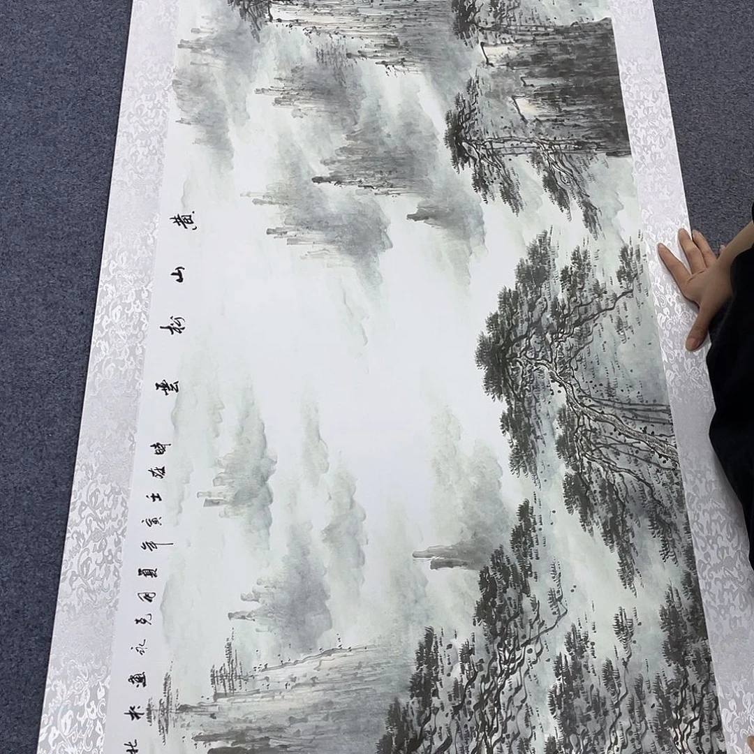 国画作品小姐姐放漏…