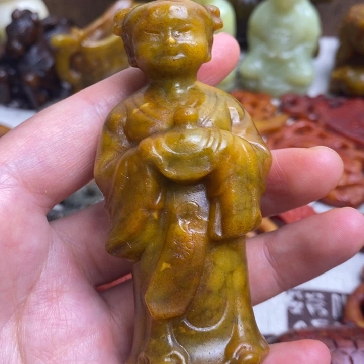 蛇纹石玉未镶嵌颈饰99
