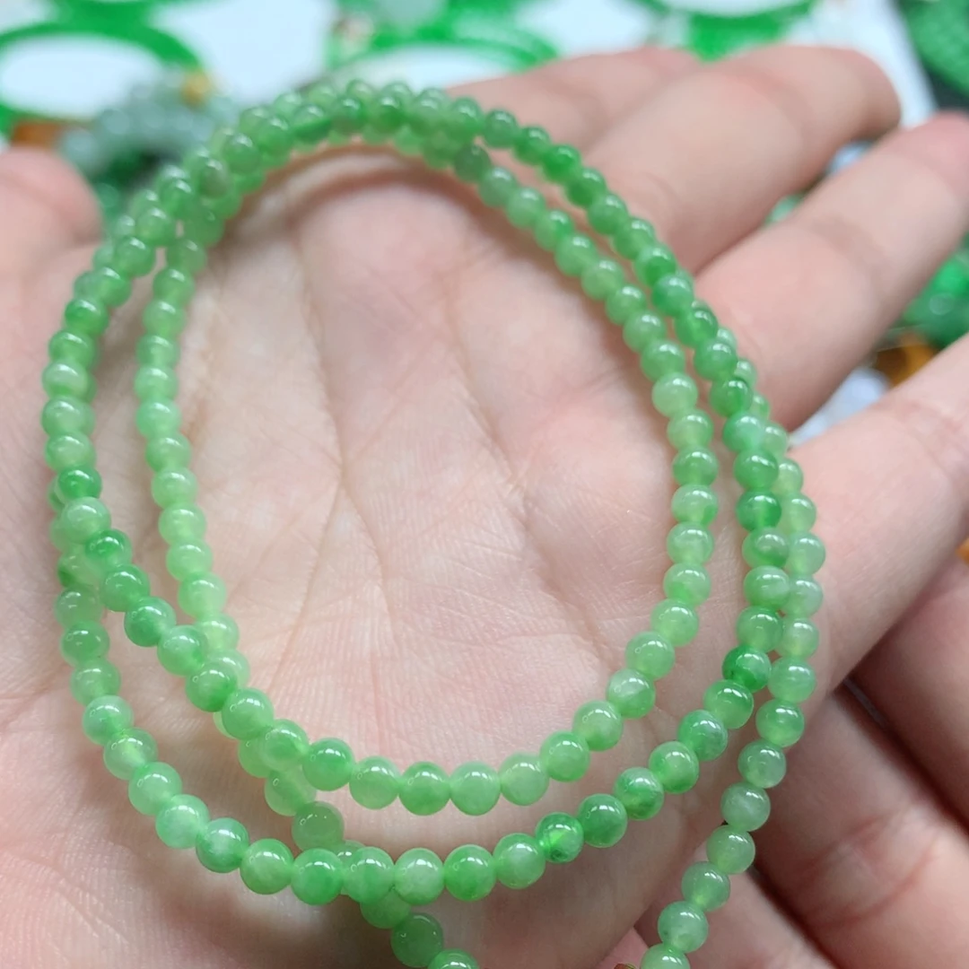 未镶嵌手链翡翠翡翠