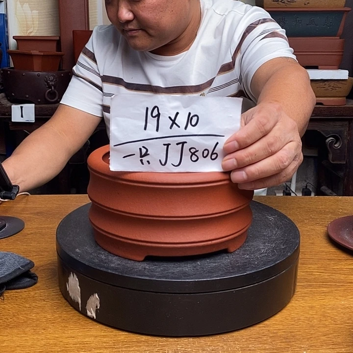 紫砂花盆货号一只JJ806