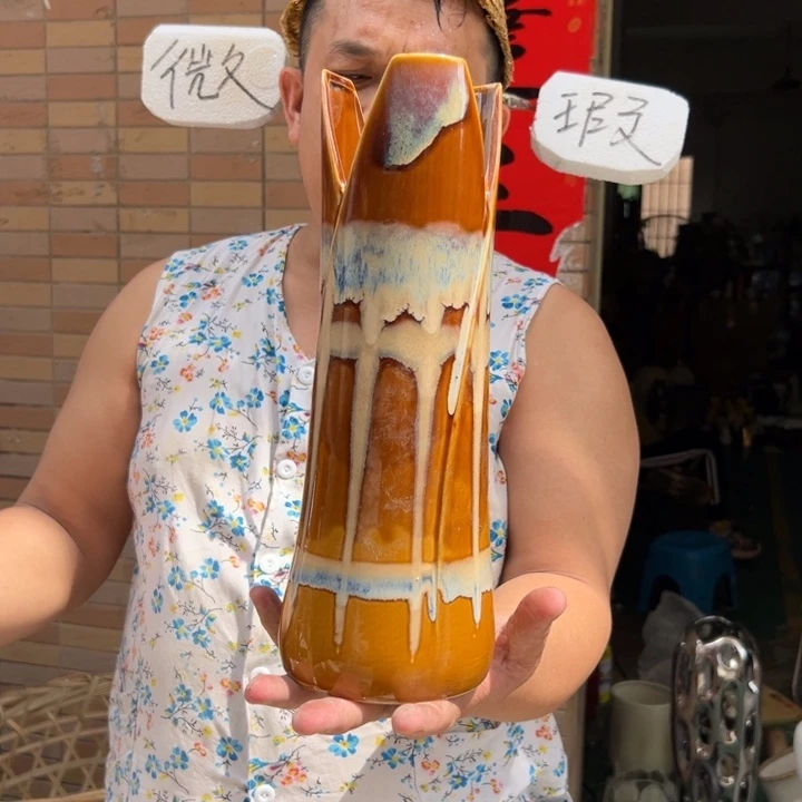 摆件47 号高温陶瓷工艺饰品（部分微瑕）
