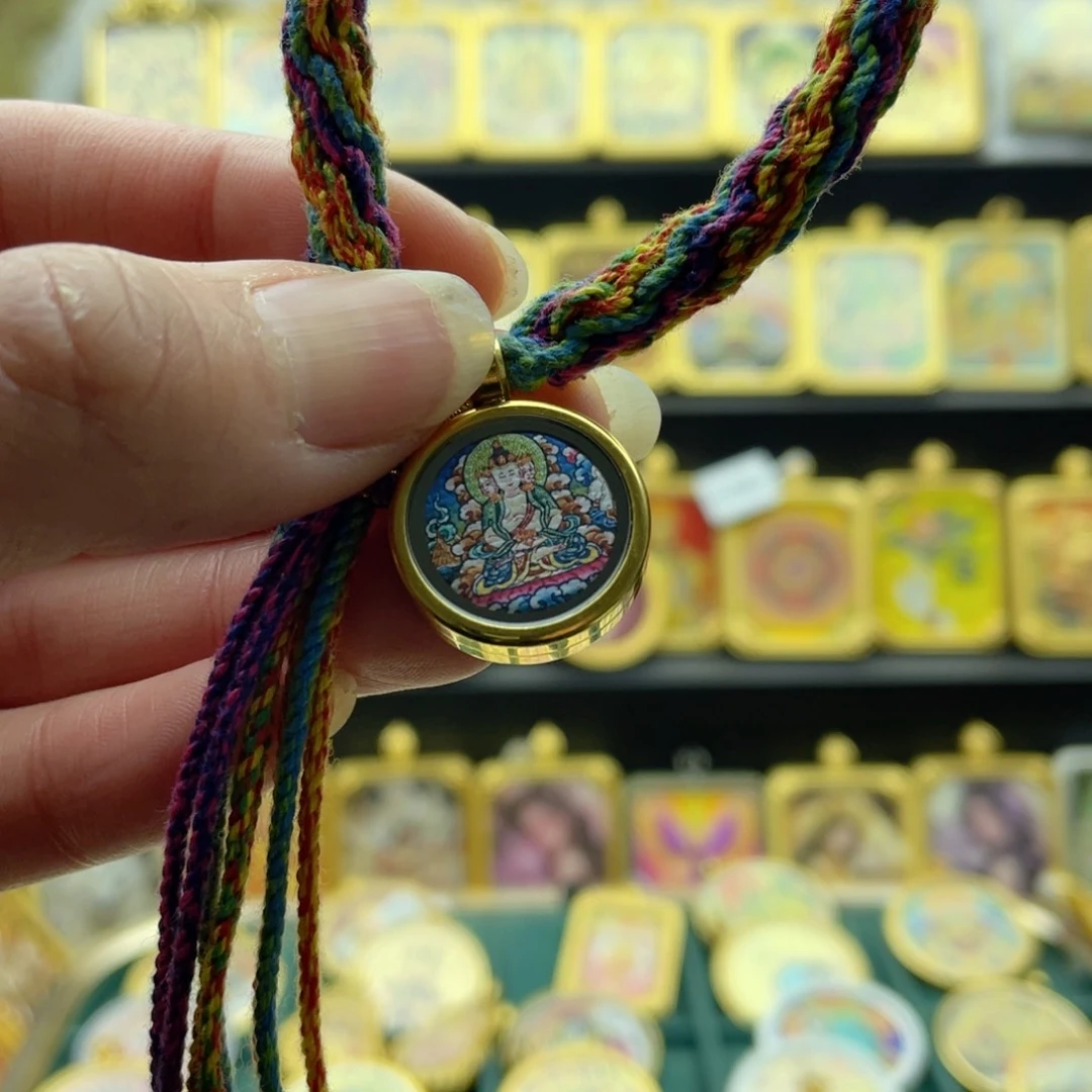 吊坠蔡**浅唐卡的制作方法和技巧等